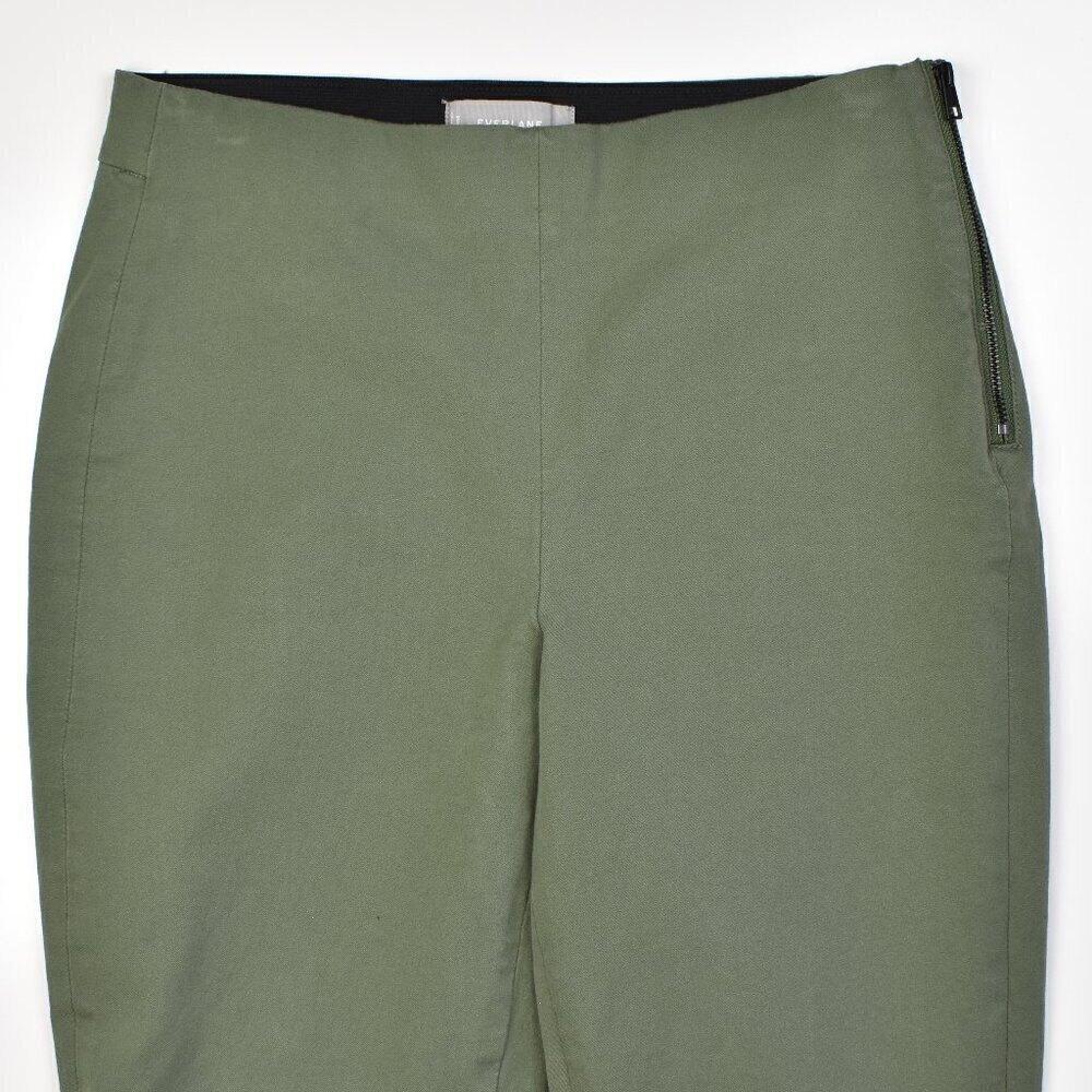 Everlane The Side-Zip Stretch Ponte Crop Cotton Pants - 4 - Picture 3 of 8